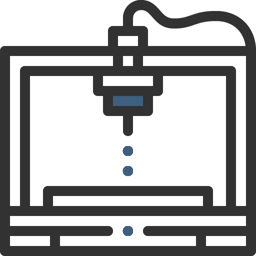 waterjet cutting icon